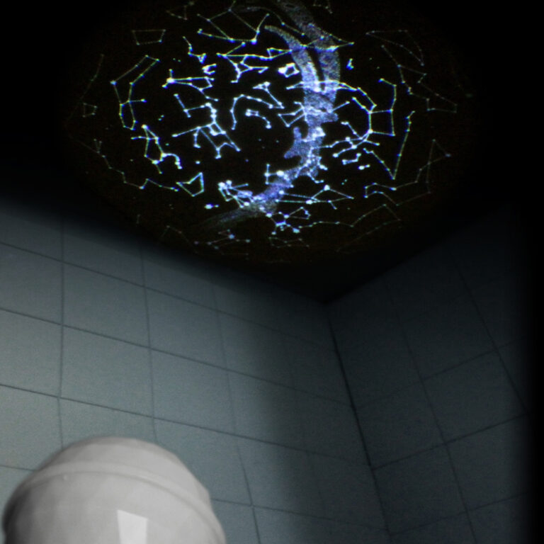 Star Map North Projector Dome (White) by Dreams USA